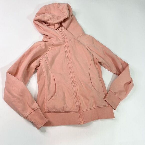 Savvi Jacket Womens Large Pink Hooded Cotton Blend Full-zip Closure - Picture 1 of 9